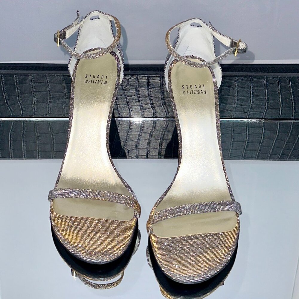 STUART WEITZMAN NUDISTSONG HIGH HEEL SANDAL